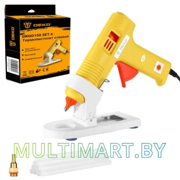 Термоклеевой пистолет Deko DKGG150 Set 4